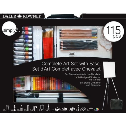 Daler-Rowney 115 darabos  művészkészlet