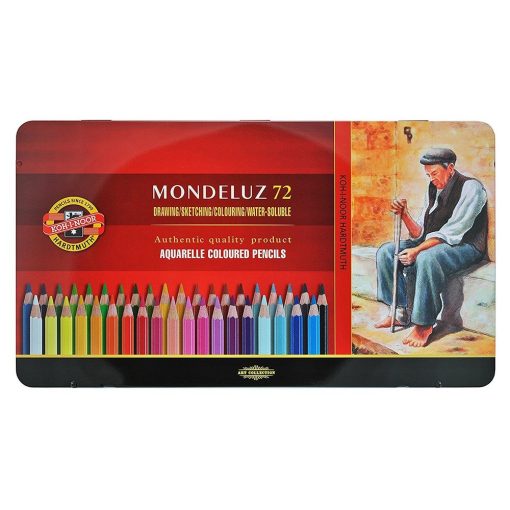 KOH-I-NOOR Mondeluz akvarell készlet 72db-os